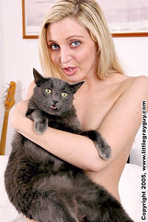 Click to see more of me and little gray Ariel Summers!