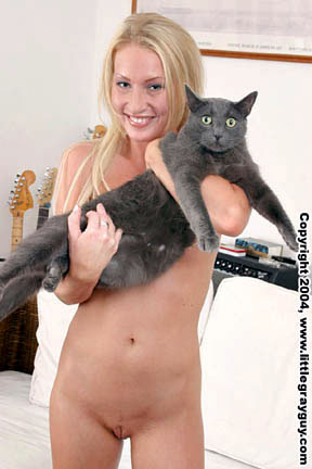 Click to see more of me and little gray Cameron James!