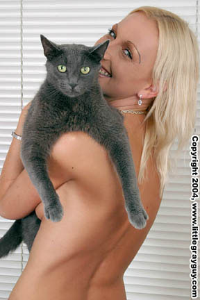 Click to see more of me and little gray Tracey Lain!